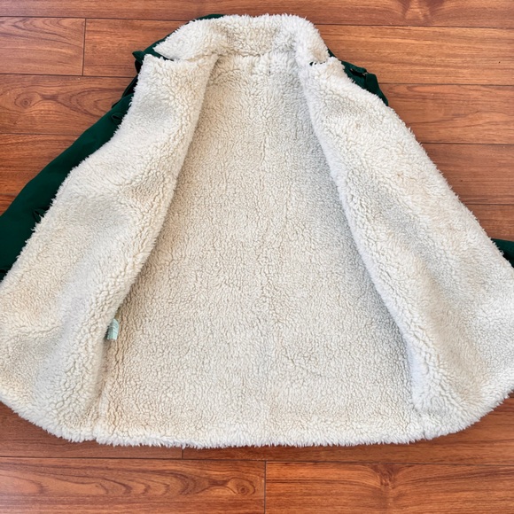 Amazing vintage Green Sherpa-Lined Jacket. Made in Canada - Picture 7 of 15